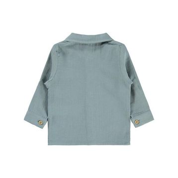 Civil Baby Müslin Uzun Kol 6-18 Ay Mavi Gömlek