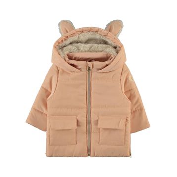 Civil Baby Pelüş Kulaklı 6-18 Ay Pudra Mont
