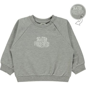 Civil Baby Skater Forever Baskılı 6-18 Ay Gri Sweatshirt