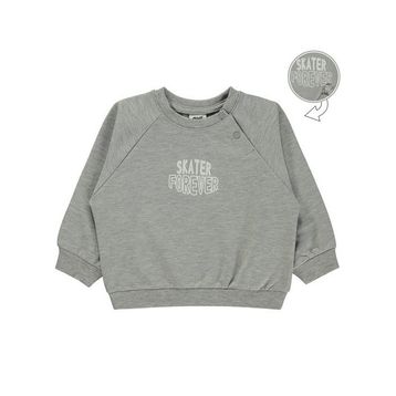 Civil Baby Skater Forever Baskılı 6-18 Ay Gri Sweatshirt