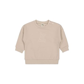 Civil Baby Teddy Baskılı 6-18 Ay Bej Sweatshirt