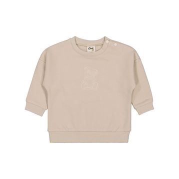 Civil Baby Teddy Baskılı 6-18 Ay Bej Sweatshirt