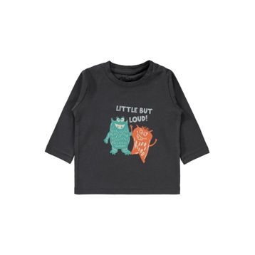 Civil Baby Yıldız Baskılı 6-18 Ay Gri Sweatshirt