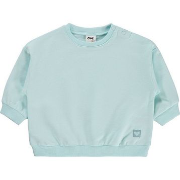 Civil Basic Kalp Etiketli 6-18 Ay Yeşil Bebek Sweatshirt