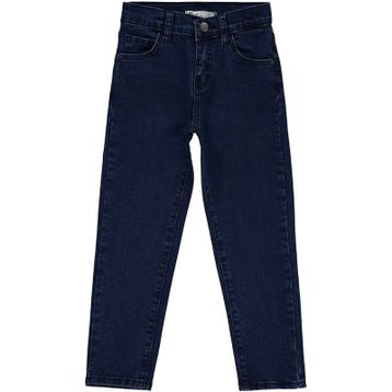 Civil Boys 20D68882024S3-1 10-13 Yaş Koyu Mavi Erkek Çocuk Kot Pantolon