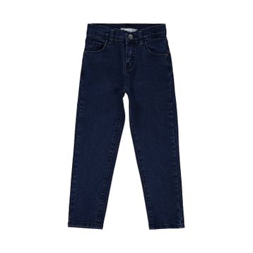 Civil Boys 20D68882024S3-1 10-13 Yaş Koyu Mavi Erkek Çocuk Kot Pantolon
