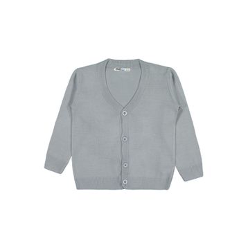 Civil Boys Basic Triko 2-5 Yaş Gri Hırka