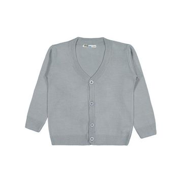 Civil Boys Basic Triko 2-5 Yaş Gri Hırka