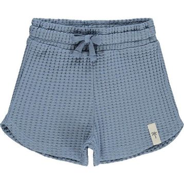 Civil Boys Basic Waffle 2-5 Yaş Mavi - Açık İndigo Şort