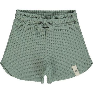Civil Boys Basic Waffle 2-5 Yaş Yeşil - Çağla Yeşili Şort