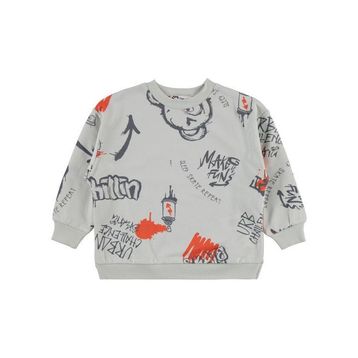 Civil Boys Urban Empirme 2-5 Yaş Gri Sweatshirt