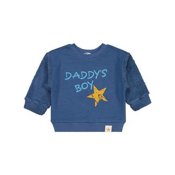 Civil Dadys Boy Baskılı 2-5 Yaş Mavi Erkek Çocuk Sweatshirt