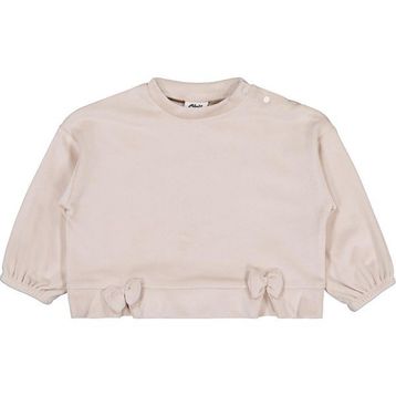 Civil Fiyonklu 6-18 Ay Bej Bebek Sweatshirt