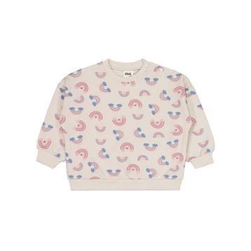 Civil Gökkuşağı Empirme 6-18 Ay Bej Bebek Sweatshirt