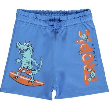 Civil Tropic Basklı 2-5 Yaş Mavi Erkek Çocuk Şort