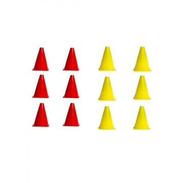 Ciwaa CWA-2293 Kırılmaz Antrenman Hunisi 18 cm 12'li Set