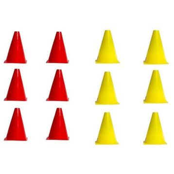 Ciwaa CWA-2293 Kırılmaz Antrenman Hunisi 18 cm 12'li Set