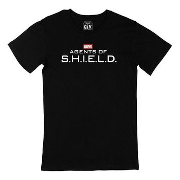 Cix Agents of SHIELD Siyah T-shirt