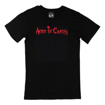 Cix Alice In Chains Siyah T-shirt