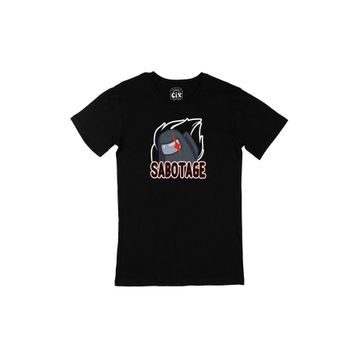 Cix Among Us Sabotage Siyah T-shirt