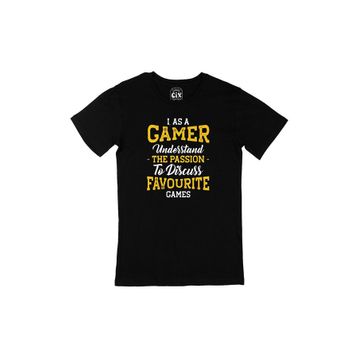 Cix As A Gamer Siyah T-shirt