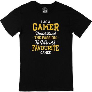 Cix As A Gamer Siyah T-shirt