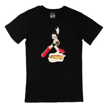 Cix Astro Boy Siyah T-shirt
