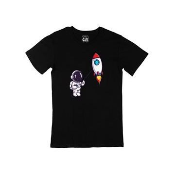 Cix Astronot ve Roket T-shirt