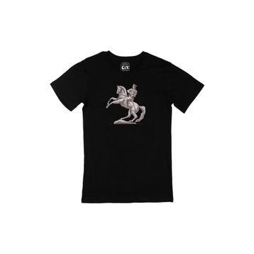 Cix Atatürk Atlı Onur Anıtı Siyah T-shirt