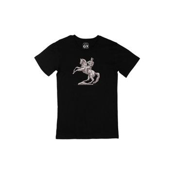 Cix Atatürk Atlı Onur Anıtı Siyah T-shirt