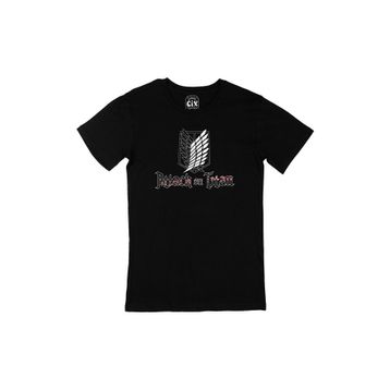 Cix Attack On Titan Siyah T-shirt