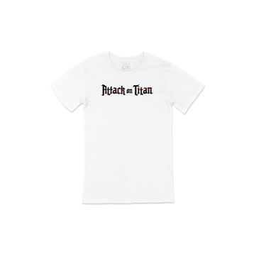 Cix Attack On Titan Yazılı T-shirt