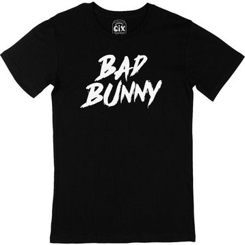 Cix Bad Bunny Siyah Erkek T-shirt