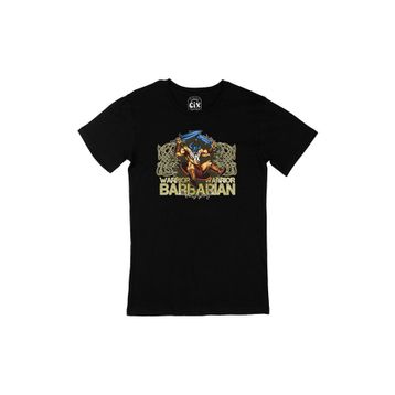 Cix Barbarian Warrior Siyah Erkek T-shirt