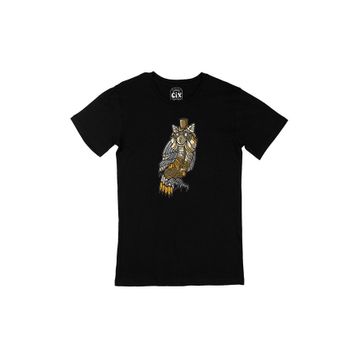 Cix Baykuş Siyah T-shirt