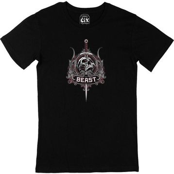 Cix Beast Kuru Kafa Siyah T-shirt