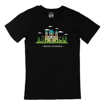 Cix Berlin Katedrali Siyah T-shirt