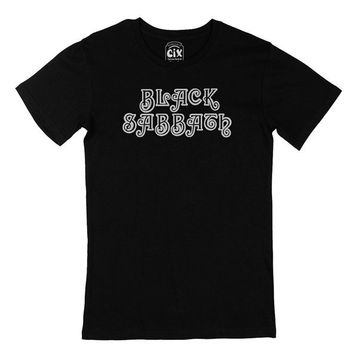 Cix Black Sabbath Siyah Erkek T-shirt