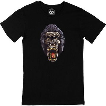 Cix Goril Siyah Erkek T-shirt
