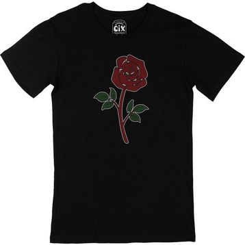 Cix Güllü Siyah Erkek T-shirt