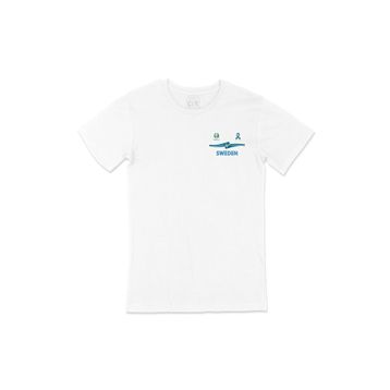 Cix İsveç Euro 2020 Beyaz T-shirt