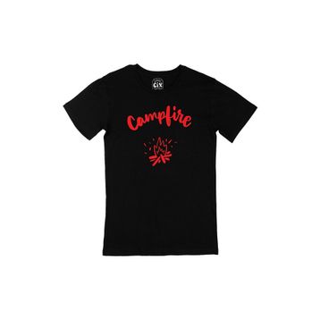 Cix Kamp Ateşi Siyah T-shirt