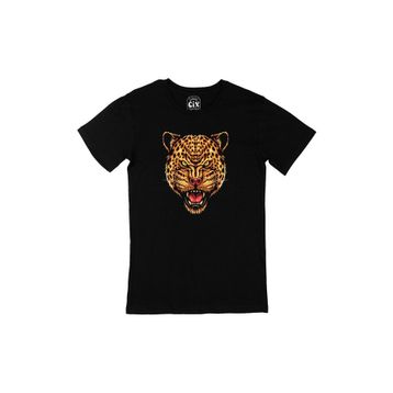 Cix Kızgın Kaplan Siyah Erkek T-shirt
