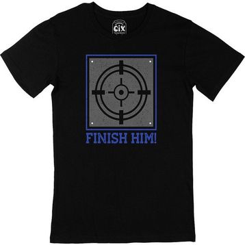 Cix Mavi Finish Him Siyah T-shirt