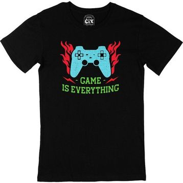 Cix Mavi Game is Everything Siyah T-shirt