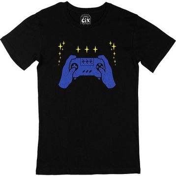Cix Mavi Joystick Siyah T-shirt