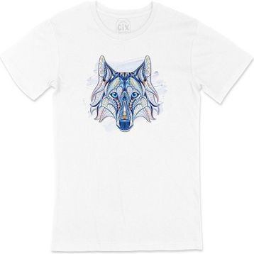 Cix Mavi Kurt Beyaz T-shirt