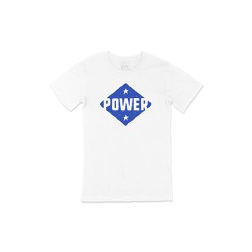 Cix Mavi Power Beyaz T-shirt