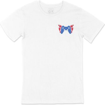 Cix Mavili Joystick Beyaz T-shirt