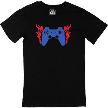 Cix Mavili Joystick Siyah T-shirt